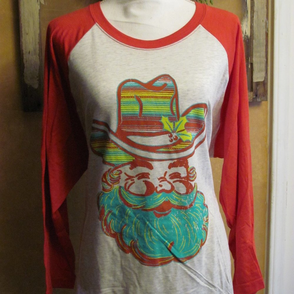 Texas Santa Long Sleeve Tee